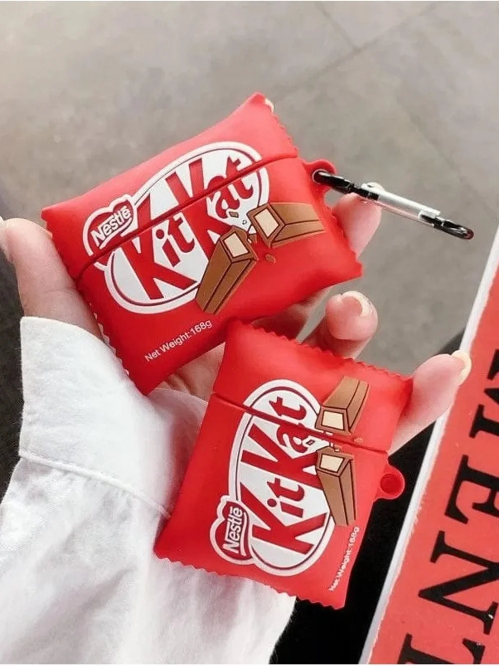 Nestle KitKat Red Snack Pack AirPods Case Cover